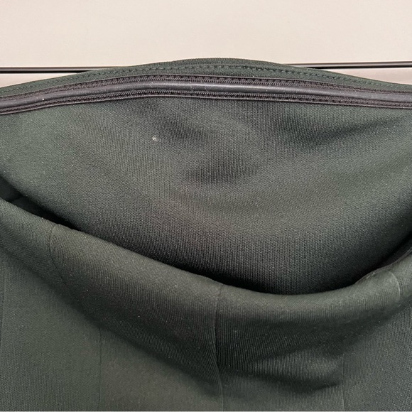 ZARA Green Black Sculpting Structured Strapless Dress - Picture 8 of 12